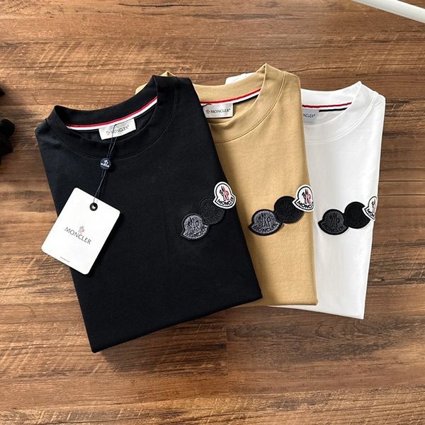 入手困難品！モンクレール ロゴ刺繍 Tシャツ 激安 選べる3色 mou46257